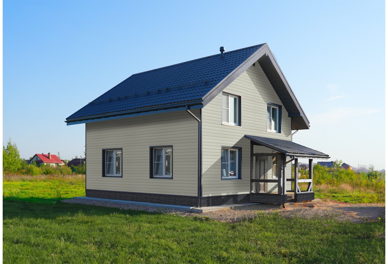 Сайдинг Блок-хаус Grand Line Стандарт слоновая кость (3,0м) — фото 6