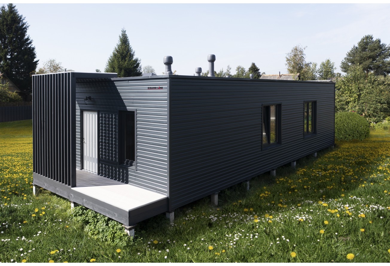 Сайдинг Корабельная доска Grand Line Акрил графит (3,0м) — фото 5